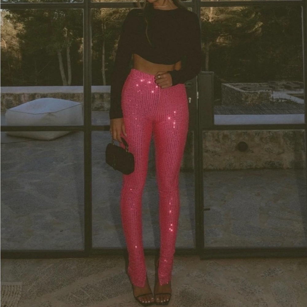 Pink pants